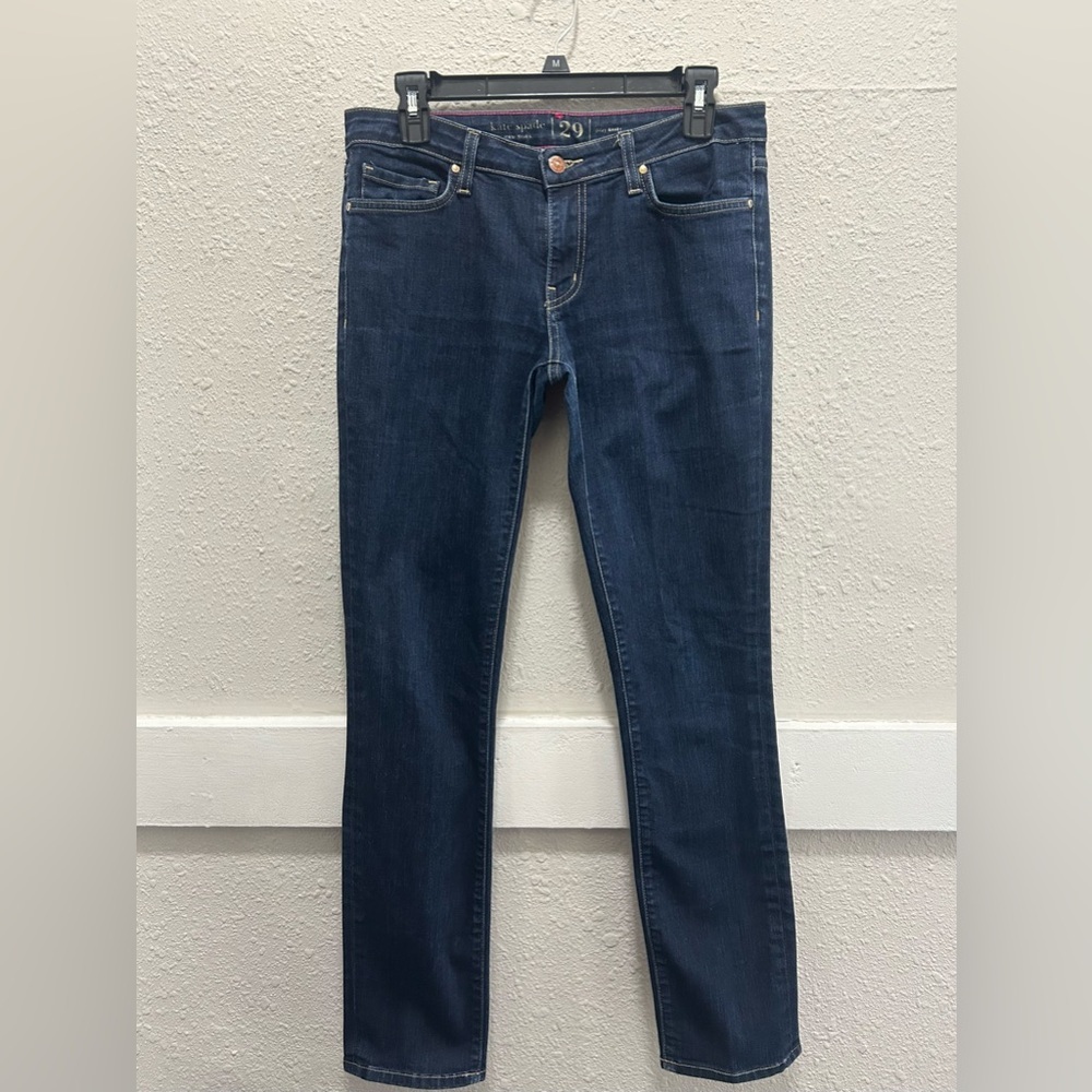 Kate Spade Brooke Street Denim Play Hooky Jeans Size 29